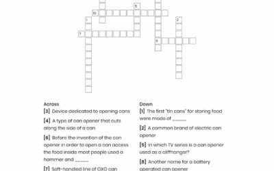 Can Opener Crossword