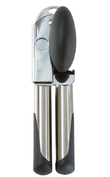 manual can opener, top cutting