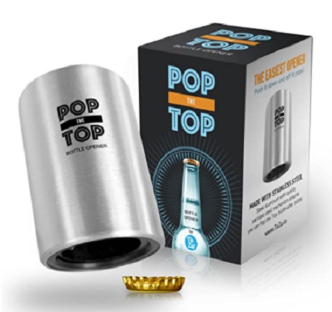 beer bottle opener -pop the top