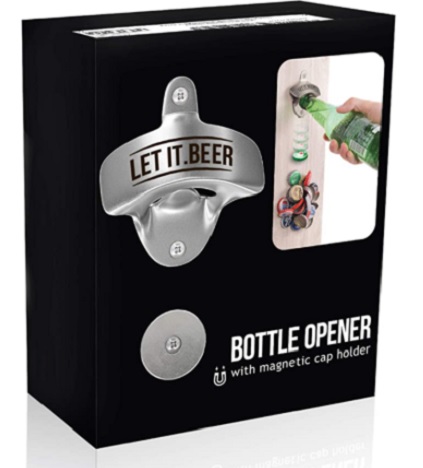wall mounted beer bottle opener